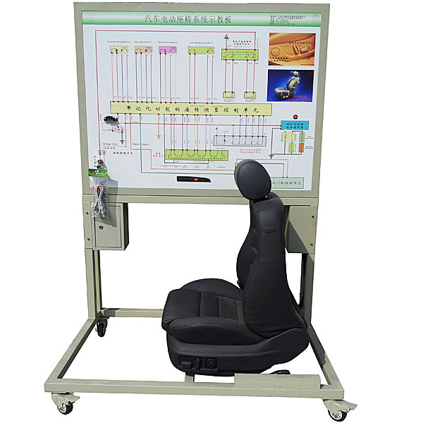 汽车电动座椅示教板-汽车电动椅加热系统实训设备