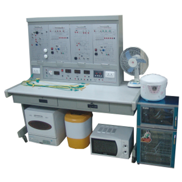 多功能家用电子产品电气控制综合实训装置,光机电一体化实训考核装置(图1)